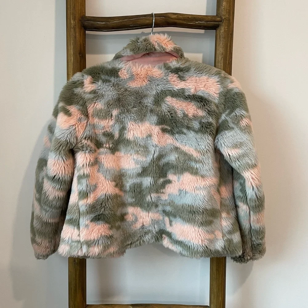 Epic Threads Fur Camo Print Coat (Fully Lined) - Picture 1 of 5